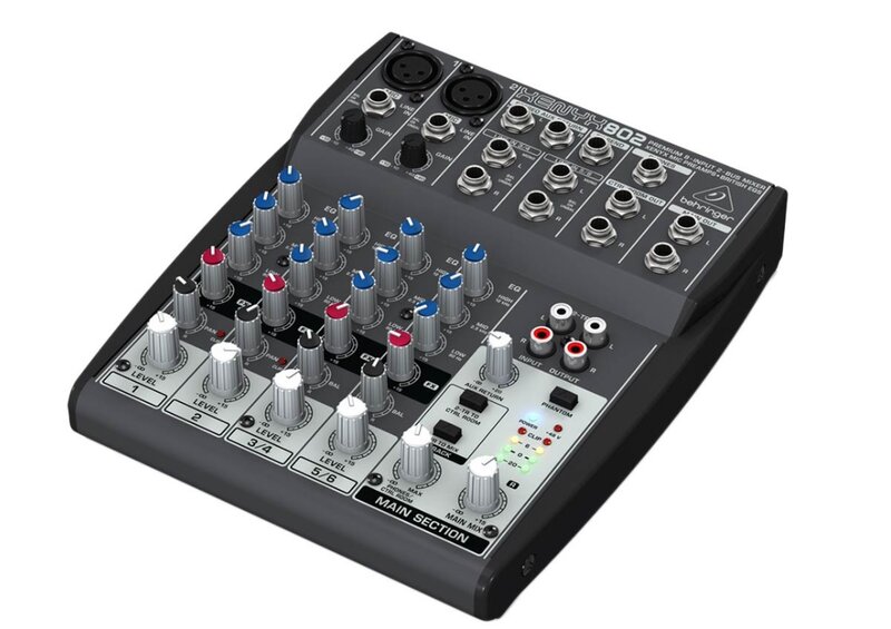 Mixer Audio Behringer Xenyx 802